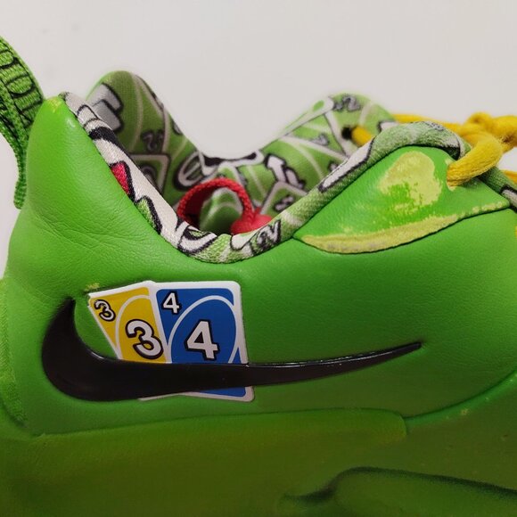 Nike Zoom Freak 3 NRG Green UNO DC9364-300 Men's 11.5 Basketball Shoes 50th Anni - Picture 13 of 16